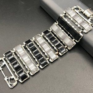 Selro Vintage Chunky Wide Lucite Bracelet